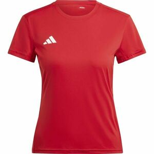 adidas ADIZERO ESSENTIALS TEE W Dámské běžecké tričko, červená, velikost obraz