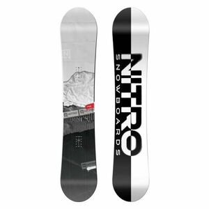 NITRO PRIME RAW Snowboard, tmavě šedá, velikost obraz