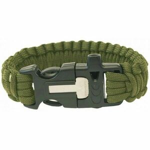 HIGHLANDER PARACORD Náramek, zelená, velikost obraz