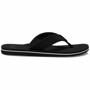 Quiksilver MOLOKAI LAYBACK TEXTURED Pánské žabky, černá, velikost 39 obraz