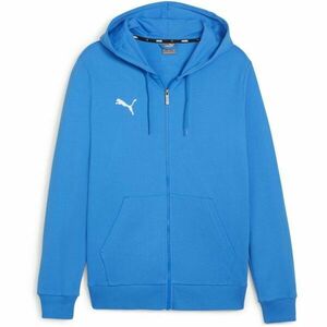 Puma TEAMGOAL CASUALS HOODED Pánská mikina, modrá, velikost obraz