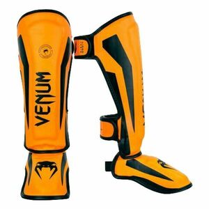 Venum LITE SHIN GUARDS KIDS - EXCLUSIVE Dětské chrániče holení, oranžová, velikost obraz