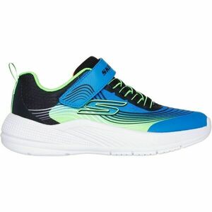 Skechers MICROSPEC ADVANCE Dětská vycházková obuv, modrá, velikost obraz