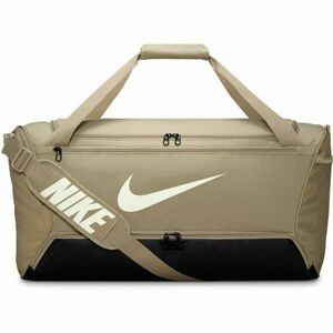 Nike BRASILIA M Sportovní taška, béžová, velikost obraz