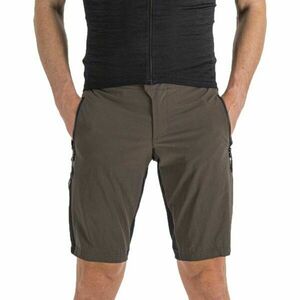 Sportful SUPERGIARA OVERSHORT Pánské cyklistické kraťasy, hnědá, velikost obraz