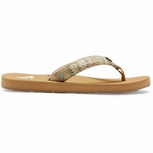 Roxy PORTO RAFFIA II Dámské žabky, hnědá, velikost 36 obraz