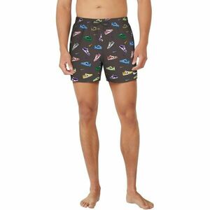 Nike MULTI PRINT Pánské plavecké šortky, hnědá, velikost obraz
