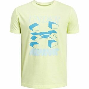 Under Armour SPLIT BIG LOGO Chlapecké tričko, žlutá, velikost XL obraz