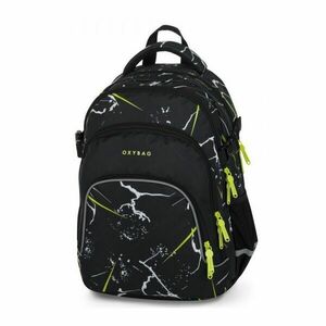 Oxybag SCOOLER Studentský batoh, černá, velikost obraz