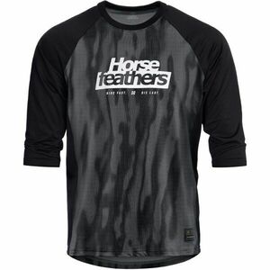 Horsefeathers SPIKE 3/4 Pánsky cyklodres, tmavě šedá, velikost obraz