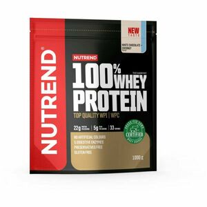 Nutrend 100% WHEY PROTEIN 1000 G BÍLÁ ČOKOLÁDA-KOKOS Protein, , velikost obraz
