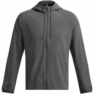Under Armour STRETCH WOVEN WINDBREAKER Pánská bunda, tmavě šedá, velikost obraz