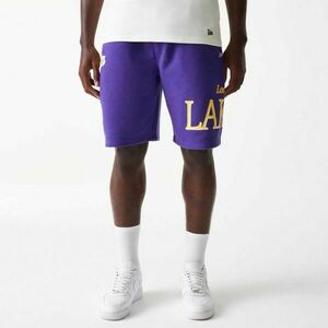 New Era LA LAKERS NBA TEAM GRAPHICS SHORTS Pánské kraťasy, fialová, velikost obraz