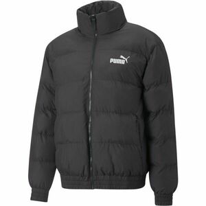 Puma ESSENTIALS+ POLYBALL PUFFER JACKET Pánská bunda, černá, velikost obraz