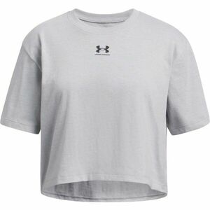 Under Armour RIVAL Dívčí tričko, šedá, velikost S obraz