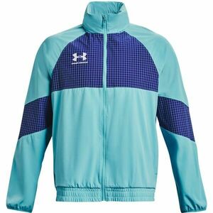 Under Armour UA ACCELERATE TRACK JACKET Pánská fotbalová bunda, tyrkysová, velikost obraz