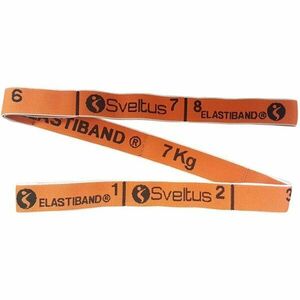SVELTUS ELASTIBAND 7 KG Posilovací guma, oranžová, velikost obraz