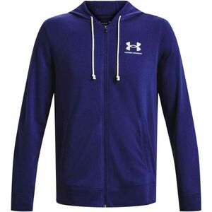 Under Armour RIVAL TERRY LC FZ Pánská mikina, modrá, velikost obraz