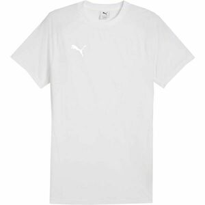Puma TEAMEVOSTRIPE TEE Pánské triko, bílá, velikost obraz