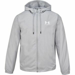 Under Armour RIVAL WOVEN WINDBREAKER Pánská bunda, šedá, velikost L obraz