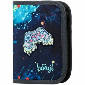 BAAGL CHILL Školní penál, černá, velikost obraz