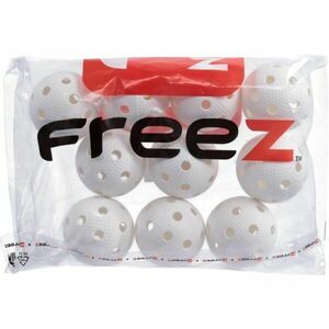 FREEZ PRIME II 10 PCS Florbalový míček, bílá, velikost obraz