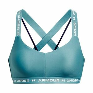 Under Armour CROSSBACK LOW Dámská podprsenka, tyrkysová, velikost obraz