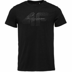 4F TSHIRT Pánské triko, černá, velikost obraz