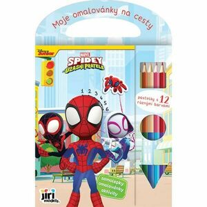 MARVEL SPIDEY Omalovánky, mix, velikost obraz