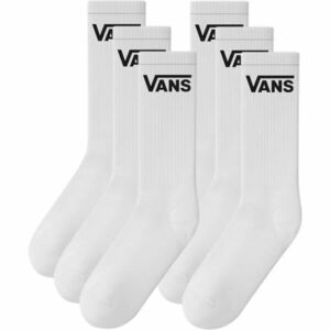 Vans CLASSIC CREW Unisex ponožky, bílá, velikost obraz