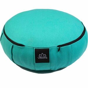 YOGGYS MEDITATION PILLOW Meditační polštář, tyrkysová, velikost obraz