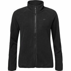 4F FLEECE Dámská mikina, černá, velikost obraz