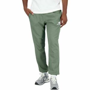 New Balance ESSENTIALS STACKED LOGO FRENCH TERRY SWEATPANT Pánské teplákové kalhoty, zelená, velikost obraz