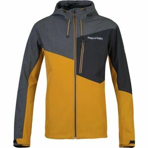 Hannah MIROCU SOFTSHELL Pánská softshellová bunda, žlutá, velikost obraz