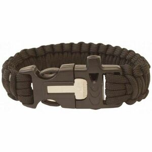 HIGHLANDER PARACORD Náramek, černá, velikost obraz