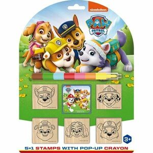 TLAPKOVÁ PATROLA RAZÍTKA 5+1 S VOSKOVKOU TLAPKOVÁ PATROLA Kreativní set, mix, velikost obraz