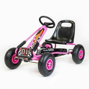 BABY MIX RAZOR Dětská šlapací motokára, růžová, velikost obraz