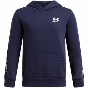Under Armour ICON FLEECE HOODIE Chlapecká mikina, tmavě modrá, velikost L obraz