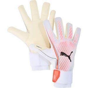 Puma ULTRA ULTIMATE HYBRID Pánské brankářské rukavice, bílá, velikost obraz