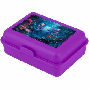 BAAGL AXOLOTL Box na svačinu, fialová, velikost obraz