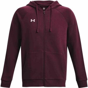 Under Armour RIVAL Pánská mikina, vínová, velikost obraz