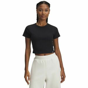 Under Armour RIVAL RIB BABY TEE Dámské triko, černá, velikost M obraz