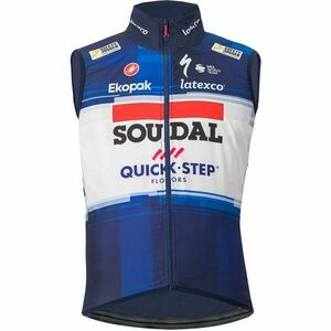 Castelli QUICK STEP PRO LIGHT Pánská cyklistická vesta, tmavě modrá, velikost obraz
