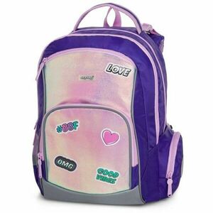 Oxybag GO FASHION Školní batoh, růžová, velikost obraz