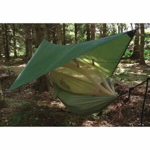 HIGHLANDER NOMAD HAMMOCK Hamaka se stříškou, zelená, velikost obraz