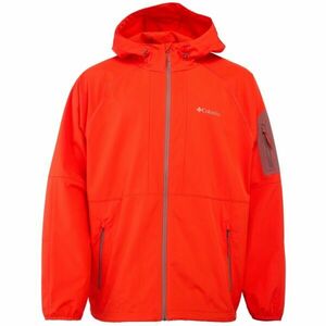 Columbia TALL HEIGHTS HOODED SOFT Pánská softshelová bunda, červená, velikost obraz