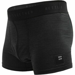 Sensor MERINO CORDURA Pánské trenky, černá, velikost XXL obraz