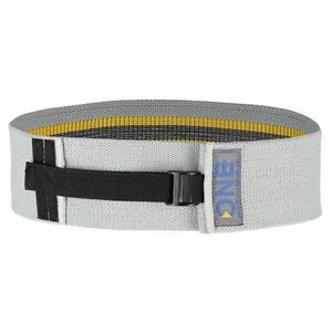 ONE FITNESS HIP BAND Nastavitelná odporová guma, šedá, velikost obraz