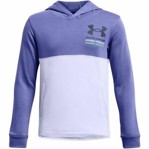 Under Armour RIVAL TERRY Chlapecká mikina, modrá, velikost obraz