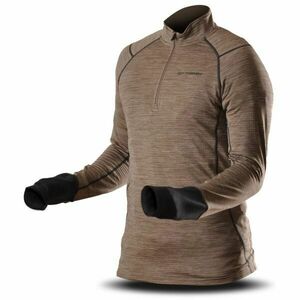 TRIMM CLINIC Pánská mikina, khaki, velikost XXXL obraz